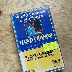 Floyd Cramer – World Famous Love Songs Cassette Tape VG+ C12